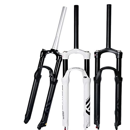 Mountain Bike Fork : WATPET Bike Suspension Forks MTB Front Fork Mountain Front Fork Shoulder Control Wire Control Road Bike Air Fork 26 / 27.5 / 29 Inch Bicycle Accessories Tapered Steerer and Straight Steerer Front Fork