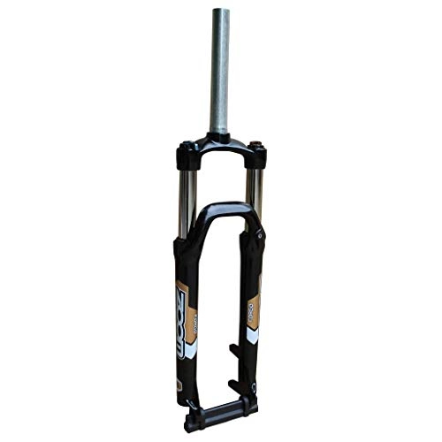 Mountain Bike Fork : Waui Suspension Fork, 26 Inches Aluminum Alloy Disc Brake Mountain Bike Bicycle Lockable 3 Colors