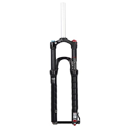 Mountain Bike Fork : WYDMBH Bicycle Suspension Fork Bicycle Fork Straight Pipe Mountain Bike Magnesium Alloy Bicycle Damping Front Fork For 29 Inch Wheel Hub Air Damping Front Fork