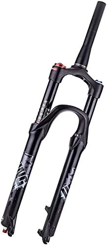 Mountain Bike Fork : WYJW 26 / 27.5 inch MTB Bicycle Suspension Fork, MTB Fork Tapered Steerer Front Fork Magnesium Alloy Tapered Manual Lockout