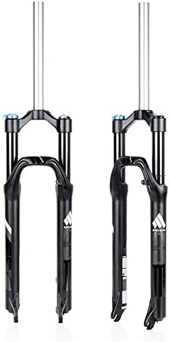 Mountain Bike Fork : WYJW 26" 27.5" MTB Bike Suspension Forks 26 Inch, Aluminum Alloy Mountain Road Bikes Cycling Straight Tube 1-1 / 8" Disc Travel 100mm Air Fork