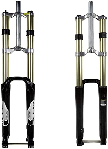 Mountain Bike Fork : YLXD Bicycle Magnesium Alloy Downhill Forks MTB Bike Suspension Fork 180mm Travel, 20mm Axle, 1-1 / 8" Threadless Mountain Bikes Fork 27.5 / 29inch 29