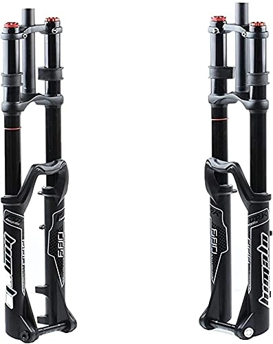Mountain Bike Fork : YLXD Mountain Bicycle Suspension Forks, Adjust Bike Front Forks Suitable for Snowmobiles Bike Front Fork 27.5