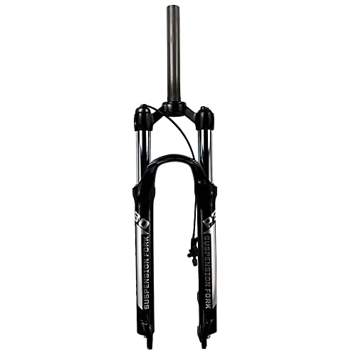 Mountain Bike Fork : YoGaes Suspension Forks Magnesium Alloy MTB Bicycle Fork Supension OIL 26 / 27.5 / 29er Inch Mountain Bike 32 RL100mm Fork For A Bicycle Accessories Mtb Forks (Color : 27.5RL gloss black)