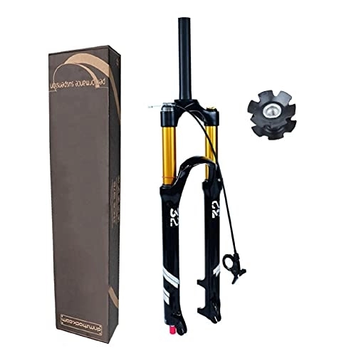 Mountain Bike Fork : YUISLE 120 / 130 / 140mm Travel Bike Suspension Forks, 26 / 27.5 / 29 Inch Rebound Adjustment Disc Brake Air Mountain Bike Suspension Fork