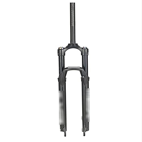 Mountain Bike Fork : YXZQ Bicycle Front Fork MTB Front Fork 26 / 27.5 / 29 Inch Straight Cone Tube Mountain Bike Clarinet Wire-controlled Damping Air Fork for Shock Absorption