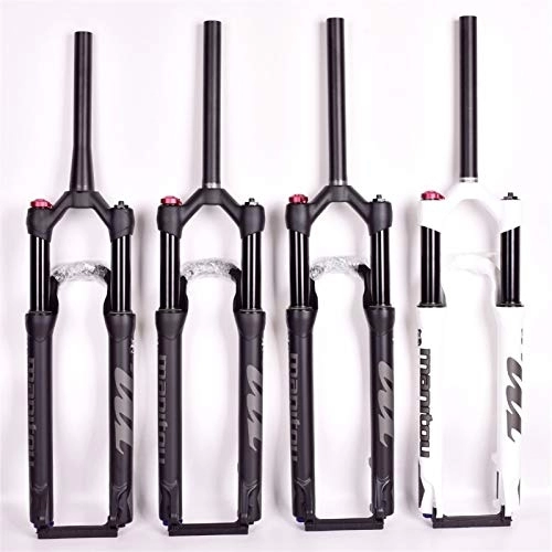 Mountain Bike Fork : Z-LIANG Bicycle Fork Manitou Machete Comp Marvel 27.5 29er size air Forks Mountain MTB Bike Fork suspension Oil and Gas Fork SR SUNTOUR (Color : 27.5RemoteStraight19)