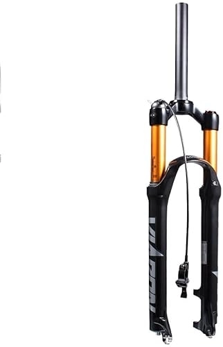 Mountain Bike Fork : ZECHAO 26 / 27.5 / 29'' Mountain Bike Suspension Forks, Disc Brake MTB Air Fork 100mm Travel QR 9mm Ultralight Bicycle Front Fork Accessories (Color : 1-1 / 8 Rl, Size : 29'')