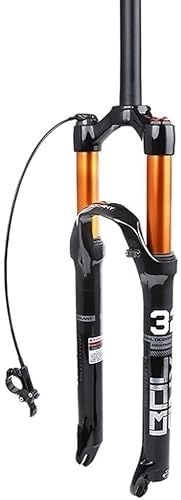 Mountain Bike Fork : ZECHAO 26 / 27.5 / 29Inch Suspension Front Fork, Travel 120mm QR 9mm Bicycle Accessories Straight Tube Disc Brake Mountain Bike forks Accessories (Color : Wire Control, Size : 27.5inch)
