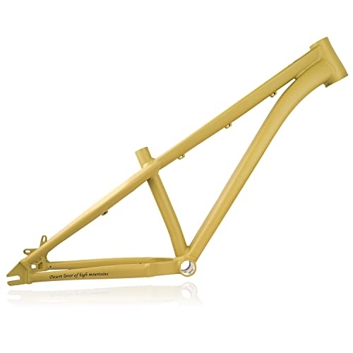 Mountain Bike Frames : ALAUDARK LARK DJ Dirt Jump BMX bike frame 26" Mountain Jumper bicycle Slopestyle single speed