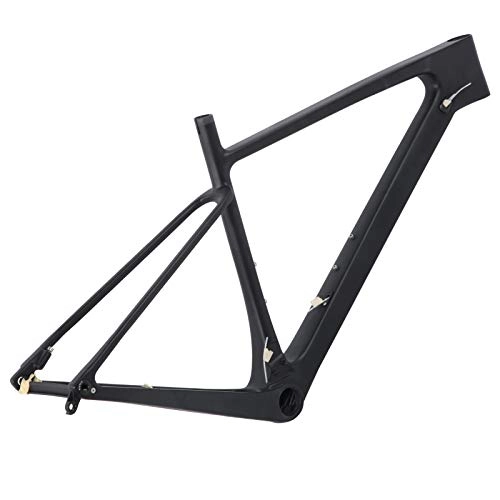 Mountain Bike Frames : Bicycle Front Fork Frame, Carbon Front Fork Frame Lightweight with Ube Shaft for Mountain Bicycle(29ER*17 inch)