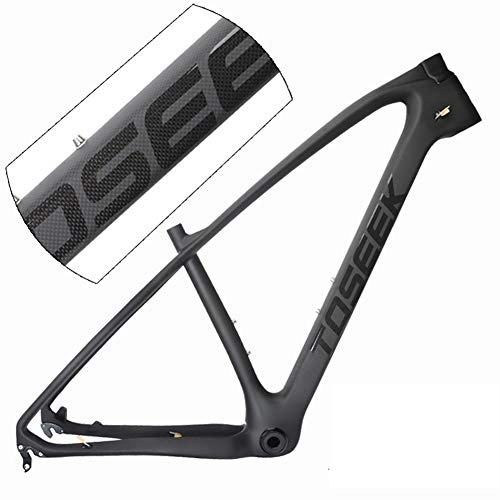 Mountain Bike Frames : Bike Frames Bikes CyclingFull Carbon MTB Frame 27.5er Cadre Carbone t800 Carbon Mountain Bike Frame 27.5 Super Light Bicycle Frame 1200G, 27.5 * 15inches