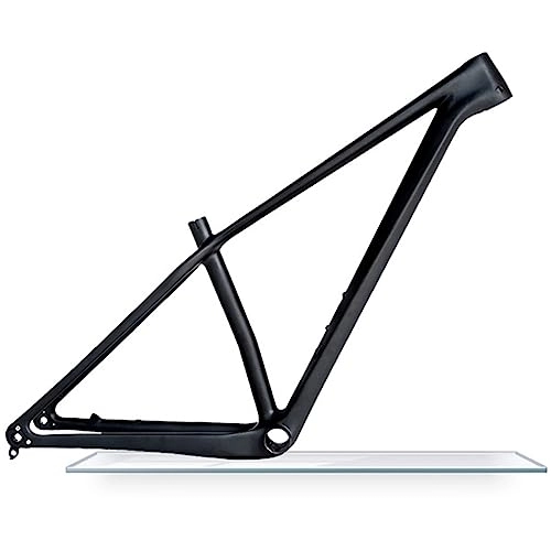 Mountain Bike Frames : Full Carbon MTB Frame 27.5er 29er Mountain Bike XC Frame 15'' 17'' 19'' Disc Brake Bicycle Frame BB92 Routing Internal Thru Axle 12X142mm (Color : 27.5x19'')