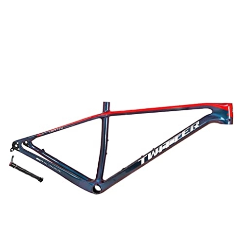 Mountain Bike Frames : HIMALO Carbon Fiber Hardtail Mountain Bike Frame 27.5er 29er Disc Brake MTB Frame 15'' / 17'' / 19'' Internal Routing Frame Thru Axle 12 * 148mm Boost XC (Size : 19'')