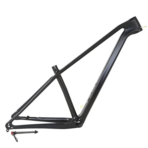 Mountain Bike Frames : HIMALO Hardtail Mountain Bike Frame 27.5er 29er Carbon Fiber MTB Frame XC AM 15'' / 17'' / 19'' Disc Brake Frame Internal Routing Thru Axle 12 * 142 / 148mm (Size : 29 * 15'')