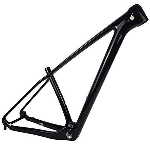 Mountain Bike Frames : LJHBC Bike Frame Carbon Frameset Competitive mountain bike frame Full carbon fiber BSA screw-in Go inside design Bicycle Accessories 27.5 / 29ER (Color : 29er, Size : 15in)