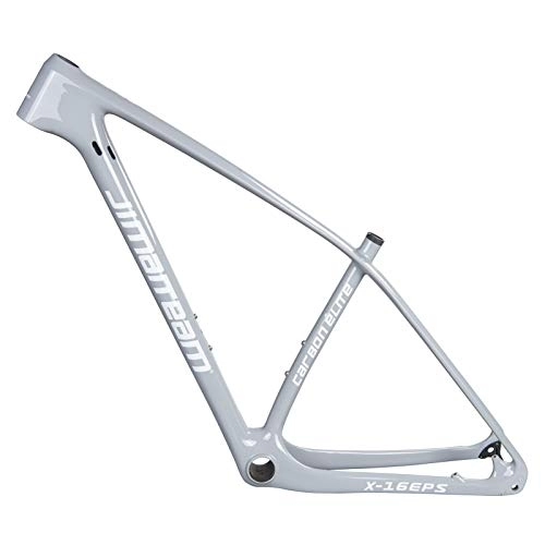 Mountain Bike Frames : LJHBC Bike Frames T800 Carbon fiber mountain bike frame 29ER Universal bicycle accessories Variable speed brake 15.5 / 17 / 19 / 21in Color can be customized (Size : 29X15in)