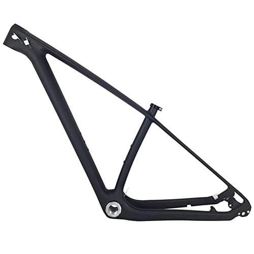 Mountain Bike Frames : OKUOKA Bike Front Suspension Bike Frames T1000 carbon fiber 27.5 / 29ER Mountain bike accessories High-strength frame BSA 73mm，Compatible QUICK RELEASE / THRU AXLE (Color : 29er, Size : 17")