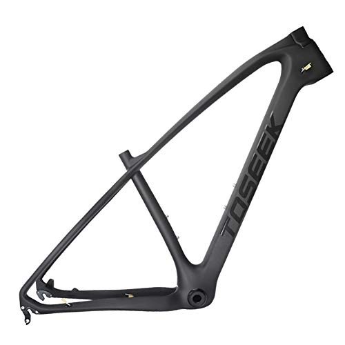 Mountain Bike Frames : SJSF L Carbon Fiber Road Bike Frame With Disc Brake Carbon Frame Mountain Bike Frame BB68 Unibody internal Cable Routing T800 Ultralight glossy paint Frame 27.5 inch 29 inch, 19inches