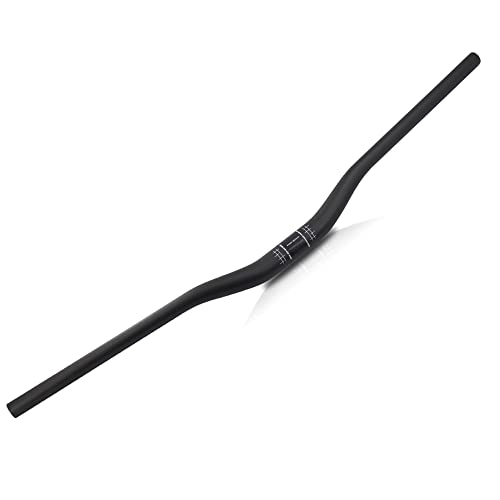 Mountain Bike Handlebar : Carbon Handlebars Mountain Bike Handlebars 31.8 Carbon MTB Handlebar MTB Riser Handlebars 31.8 780mm Full Carbon Fiber Riser Handlebars MTB Carbon Handlebar Ergonomic