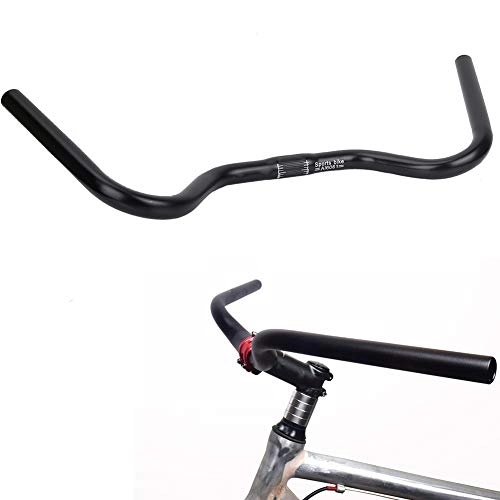 Mountain Bike Handlebar : DOACT Swept Back Handlebars 31.4 Cruiser for Bicycles Bicycle Bmx Black Swallow Touring Bike Handlebar Retro Vintage 31.8 Riser Leisure Mountain Comfortable Big 25.4 * 540mm Highway, DOACT3SAK2NZ1VR