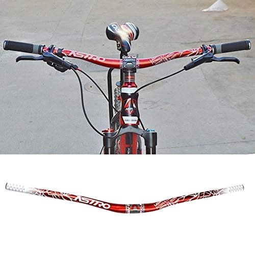Mountain Bike Handlebar : Downhill Mountain Bike Handlebar Mountain Bike Swallow Bicycle Handlebar Downhill Bike 31.8 mm / 720 mm MTB Handlebar 720 mm, Red white label