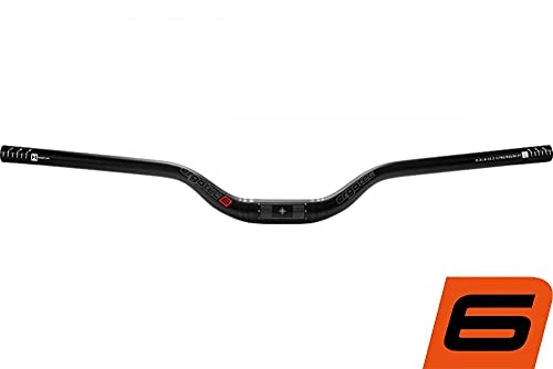 Mountain Bike Handlebar : ergotec MTB handlebar riser, black, 31.8 mm, self-service packaging, black, 228 mm, 780 mm, 31.8 mm, AL 6061 T6, SB packaging.