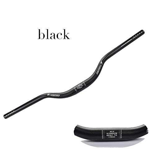 Mountain Bike Handlebar : FMF Sport MTB Mountain Bike Bicycle Extra Long Handlebar φ31.8mm 700mm Riser Bar (Black)