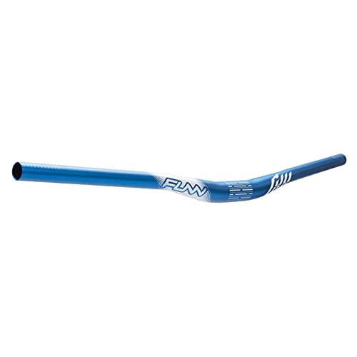 Mountain Bike Handlebar : Full On MTB Handlebar, Bar Clamp 31.8mm, Width 785mm, Alloy Riser Bar for Mountain Bike (Rise 30mm, Blue)