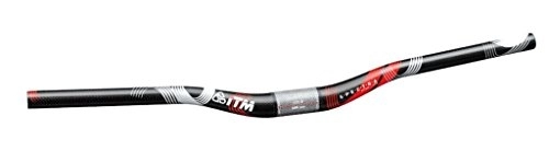 Mountain Bike Handlebar : MTBlenkerbügel iTM spectra ø31, 8 mm et 635 mm, couleur noir semi rise carbone