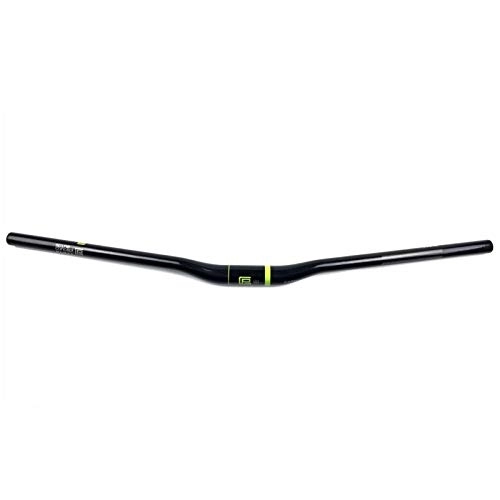 Mountain Bike Handlebar : MVAOHGN Carbon Fiber MTB Road Bike 31.8mm -shaped Handlebar 3K Glossy Flat / Riser Handle 580 / 600 / 620 / 640 / 660 / 680 / 700 / 720 / 740 / 760mm (Color : Riser 31.8x600mm)