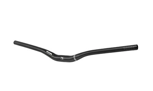 Mountain Bike Handlebar : P4B | MTB Bicycle Handlebar - Downhill | (R=30 / K=31.8 / W=680 / 10) | Aluminium | Mountain Bike Handlebar in Matt Black