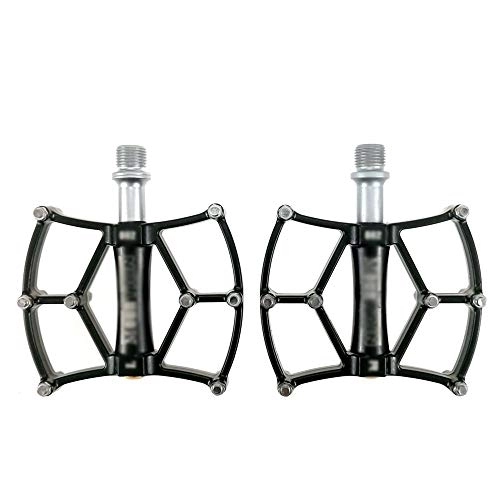 Mountain Bike Pedal : 1 Pair Mountain Bike Pedals, Non-Slip Bicycle Platform Pedals Aluminum Alloy Sturdy Road Bike Pedals Cycling Pedal for BMX MTB