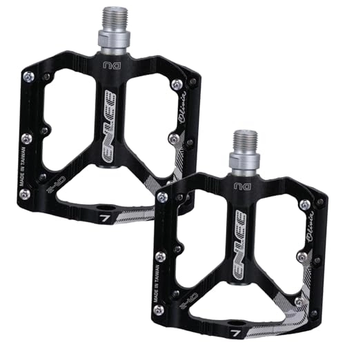 Mountain Bike Pedal : 2pcs Bicycle Pedals Bike Pedals Treadle Pedals Replacement Mountain Bike Pedals Wide Bicycles Road Bike Pedals Bike for Men Clip Bike Accessories Bike Treadle Aluminum Alloy Riding