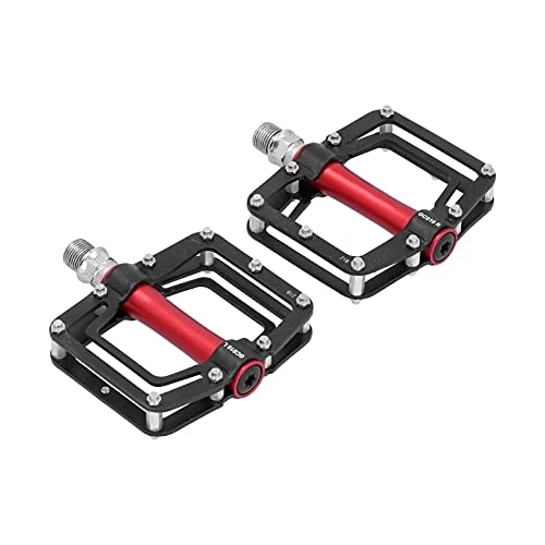 Mountain Bike Pedal : Aluminum Alloy Pedals, Molybdenum Steel Shaft, Aluminum Alloy with Forged Body, Bicycle Pedals, Double Layer Metal Tube Composite Process for Mountain Bikes