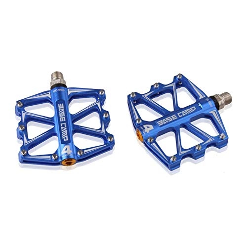 Mountain Bike Pedal : BAODI Bicycle Pedals Bicycle pedal bearing mountain bike style pedal aluminum metal body lightweight smooth lubricated bicycle pedal