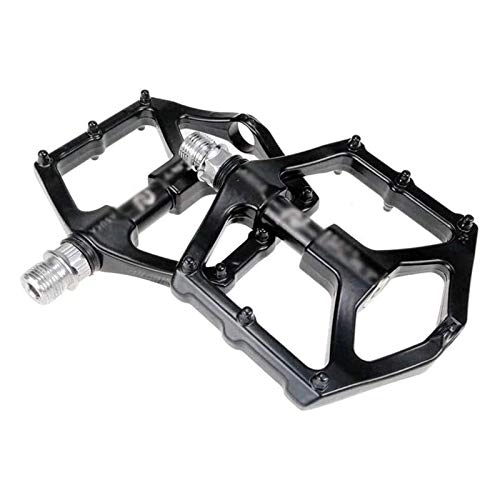 Mountain Bike Pedal : BAODI Bicycle Pedals Bike Pedal Mountain Road Off-Road Bicycle Aluminum Alloy Bearing Pedal Lightweight Stable Plat with Anti-Slip Cycling Bike Pedal