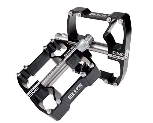 Mountain Bike Pedal : BHPL Lightweight bicycle pedals Flat bearing pedals Mountain bike bearings Foot pedals ATV pedals