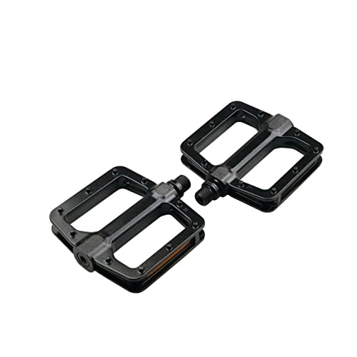 Mountain Bike Pedal : Bicycle Bike Pedals Lightweight Stepping Non-Slip Pedals, Aluminum Alloy Pedal Bike Pedal Carbon Shaft Wrap for Mountain Bike Cycling Road Bicycle 1Pair