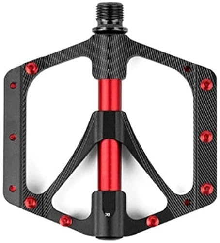 Mountain Bike Pedal : Bicycle Pedals, Mountain Bike Pedal, Mountain Bike Pedals, Non-Slip Aluminum Alloy MTB Pedals, Lightweight Sealed 3 Bearing 9 / 16" Bicycle Pedals For BMX MTB