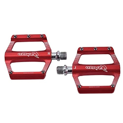 Mountain Bike Pedal : Bicycle Pedals Ultralight Aluminum Alloy Colorful Hollow Anti-Skid Bearing Mountain Bike Accessories MTB Foot Pedals Bicycle Pedals Road Bike SPD