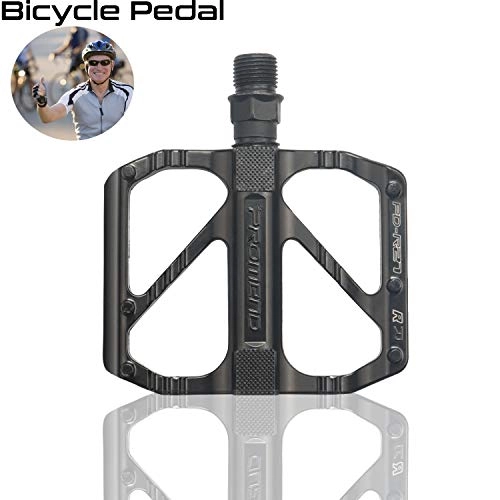 Mountain Bike Pedal : Bicycle Pedals, Universal Mountain Bike Bicycle Pedals Non-slip and Light Standard Aluminum Alloy DU Spindle 9 / 16 Bicycle Pedals, Labor-saving Road Bicycle Pedal Bicycle Accessories