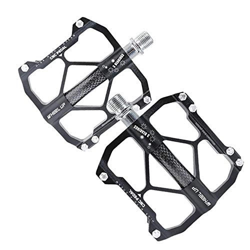 Mountain Bike Pedal : Bike Cycling Pedals Lightweight Aluminum Alloy Fixed Gear Bicycle Sealed Bearing Pedals