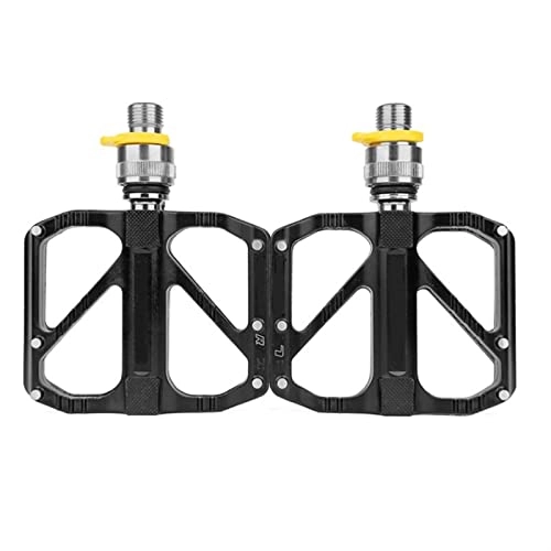 Mountain Bike Pedal : Bike Pedals, Cycling Bike Pedals Bicycle Pedal Road Bike Aluminum Alloy Quick Release Pedal Folding Bike Bearing Pedal Mountain Bike Pedals (Color : Male Road PD R67Q)