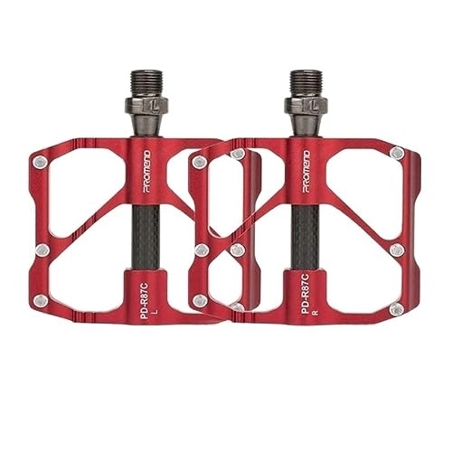 Mountain Bike Pedal : Bike Pedals Pedal Quick Release Road Bicycle Pedal Anti-slip Ultralight Mountain Bike Pedals Carbon Fiber 3 Bearings Pedale Mountain Bike Pedals (Color : 6)