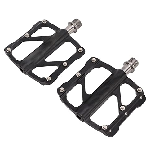 Mountain Bike Pedal : Bike Pedals, Shaft Universal Professional Aluminum Body Flat Pedals for Mountain