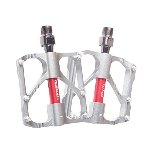 Mountain Bike Pedal : BUCKLOS US-Stock Bike Pedals 9 / 16, Mountain Bike Pedals, Sealed 3-Bearing Road Bike Pedals Platform, Ultra Strong Aluminum Alloy CNC Bicycle Pedals.