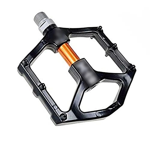Mountain Bike Pedal : BUMSIEMO Bicycle Pedals Mountain Bike With Sealed Bearings Inch Axle Diameter Alloy Orange
