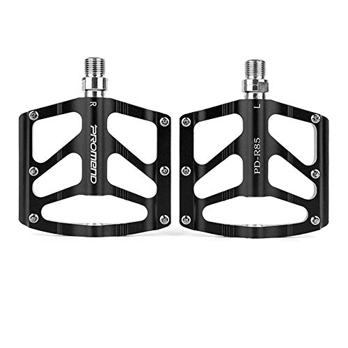 Mountain Bike Pedal : CBDJNT High-end all-metal pedal aluminum alloy 3 Palin bearing mountain bike pedal pedal / rotary lubrication / light weight / grasping foot force / durable and labor-saving