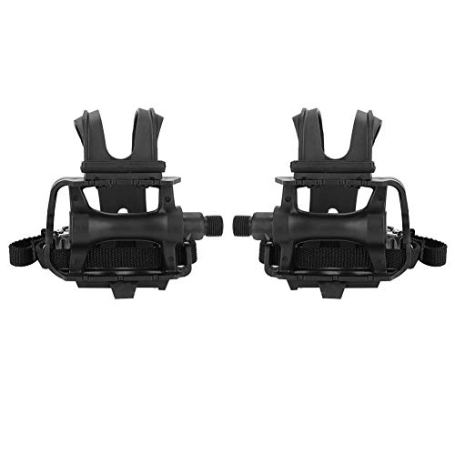 Mountain Bike Pedal : Changor Hollow-out Bike Pedal, Road Bike Pedals Toe Clips Nylon Material Made of Nylon for Fixie Mountain Bikes Accessories